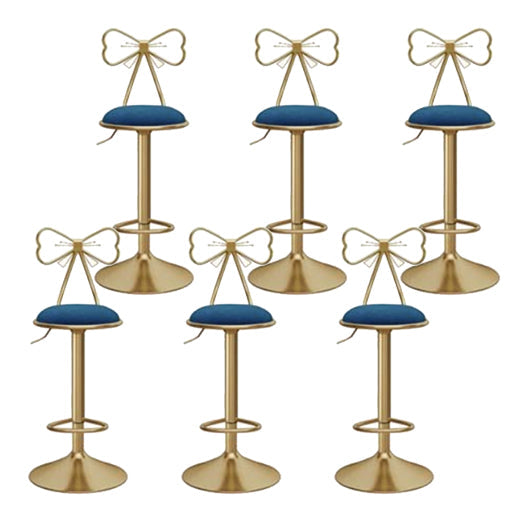 グラムラウンドバー＆カウンタースツールメタル調整可能なカウンタースツールとスイベル