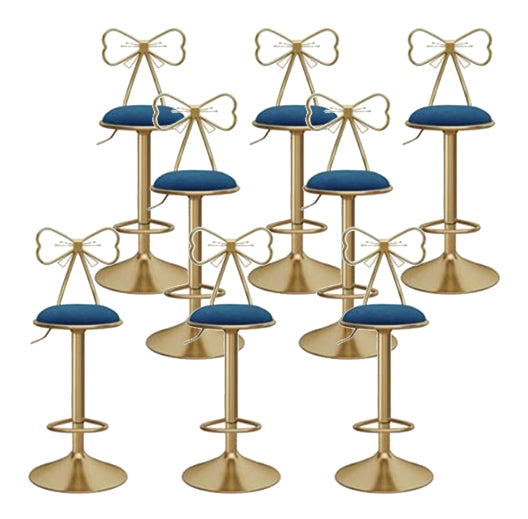 グラムラウンドバー＆カウンタースツールメタル調整可能なカウンタースツールとスイベル