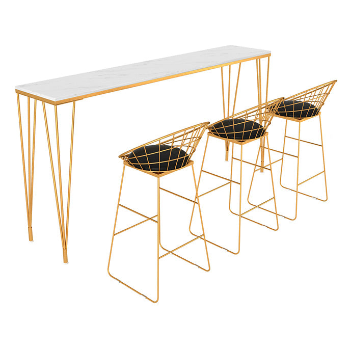 Glam 1/2/4/7 piezas Mesa de mesa de barra de bar