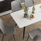Modern 1/2/4/5/7 Pieces Dining Set Rectangle Stone Dining Table for Dining Room Kitchen Clearhalo 'Dining Room Sets' 'Dining Tables & Seating' 'dining_room_set' 'furn' 'furn_dining_room_set' 'Furniture' 'Kitchen & Dining Furniture' 5618171