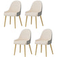 Nordic 1/2/4/5 Pieces Dining Set Rectangle Stone Dining Table for Dining Room 4 Beige Chairs Clearhalo 'Dining Room Sets' 'Dining Tables & Seating' 'dining_room_set' 'furn' 'furn_dining_room_set' 'Furniture' 'Kitchen & Dining Furniture' 5618187