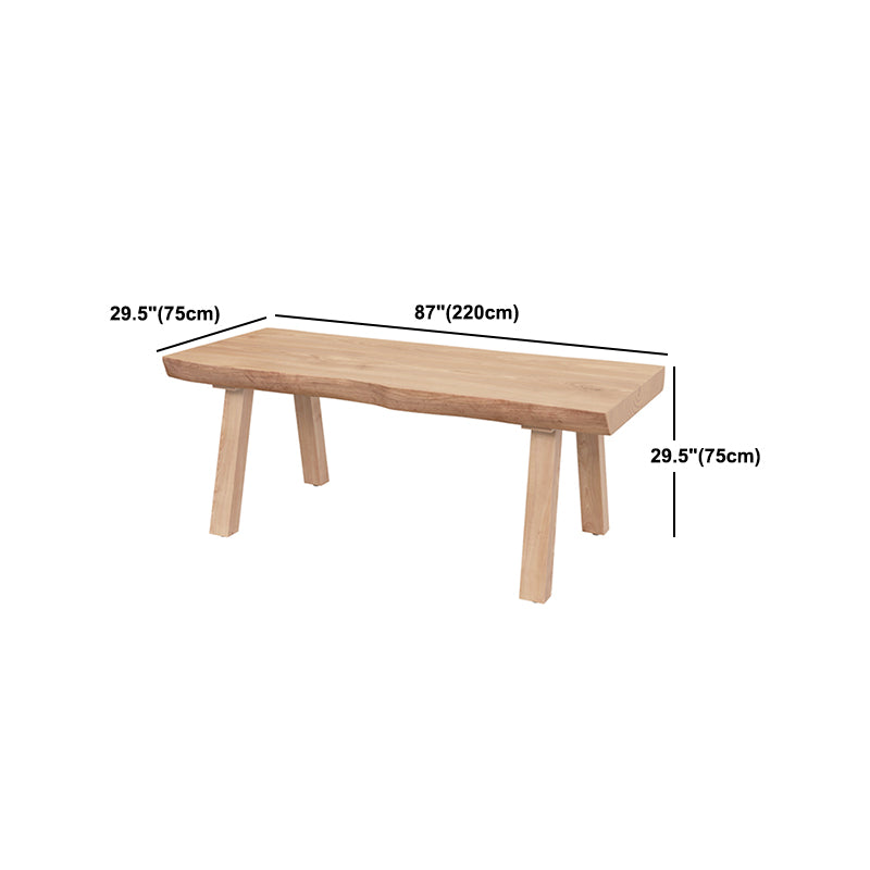 Juego de comedor moderno de 1/4/5/6 piezas, juego de mesa de comedor rectangular de madera de pino