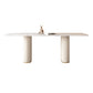 Nordic 1/4/5/7 Pieces Dining Set Stone Wood Dining Table for Dining Room