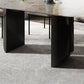 Modern 1/4/5/6/7 Pieces Dining Set Rectangle Stone Dining Table for Dining Room Clearhalo 'Dining Room Sets' 'Dining Tables & Seating' 'dining_room_set' 'furn' 'furn_dining_room_set' 'Furniture' 'Kitchen & Dining Furniture' 5618264