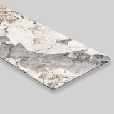 Traditional Luxury Rectangle Home Furniture Stone Double Pedestal Table