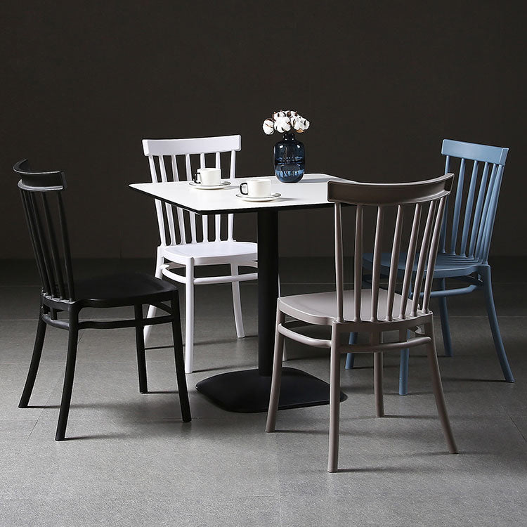 台座ベースのある金属工業用ダイニングテーブルで製造された木製のトップテーブル