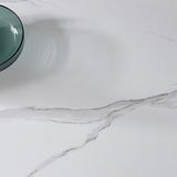 Industrial White Table for Restaurant Rectangle Dining Table with 4 Legs Clearhalo 'Dining Tables & Seating' 'Dining Tables' 'dining_table' 'furn' 'furn_dining_table' 'Furniture' 'Kitchen & Dining Furniture' 5618632