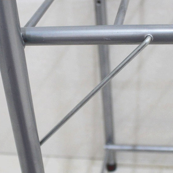 Contemporary Folding Wardrobe Cabinet Metal Frame Wardrobe with Shelves Clearhalo 'Armoires & Wardrobes' 'armoires_wardrobes' 'Bedroom Furniture' 'furn' 'furn_armoires_wardrobes' 'Furniture' 5618707