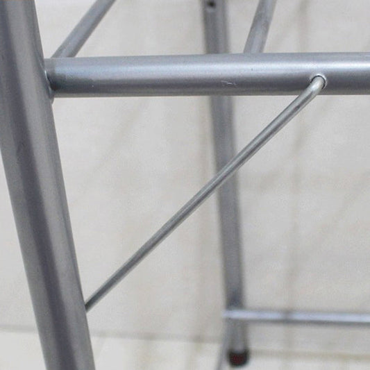 Contemporary Folding Wardrobe Cabinet Metal Frame Wardrobe with Shelves Clearhalo 'Armoires & Wardrobes' 'armoires_wardrobes' 'Bedroom Furniture' 'furn' 'furn_armoires_wardrobes' 'Furniture' 5618707