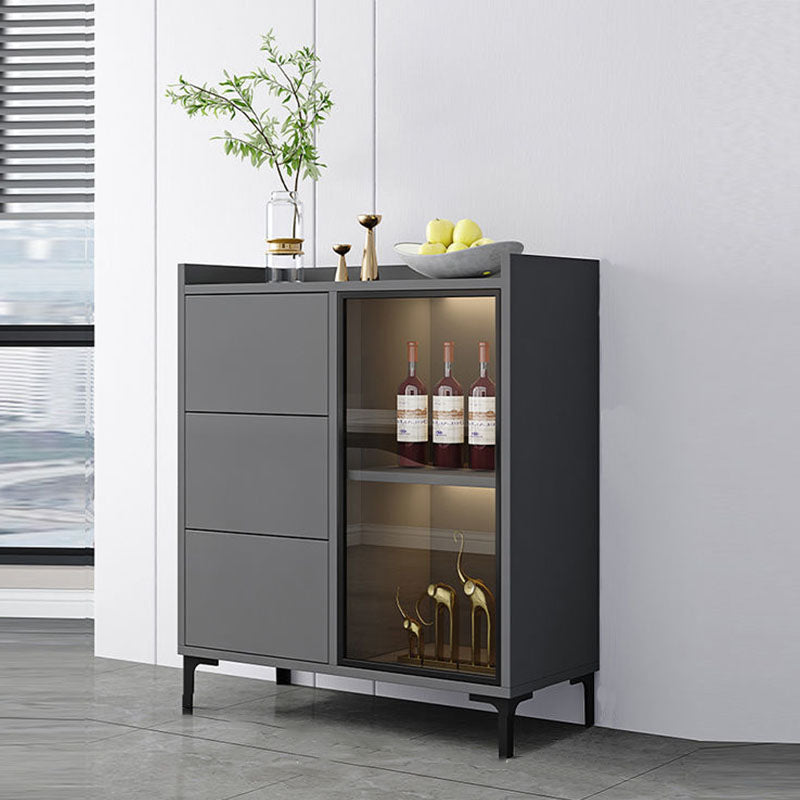 Sala da pranzo contemporanea sideboard ingegnerizzato in legno ingegnerizzato