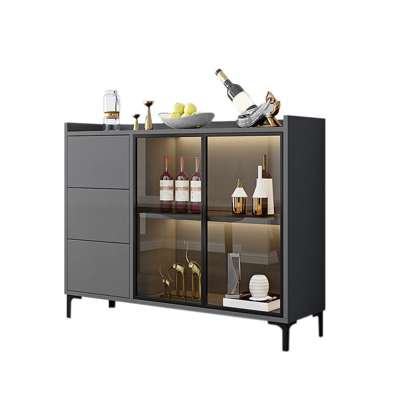 Sala da pranzo contemporanea sideboard ingegnerizzato in legno ingegnerizzato