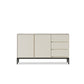 Sinterizzato Server Top Server Glam Sidetboard a buffet con porta e cassetto
