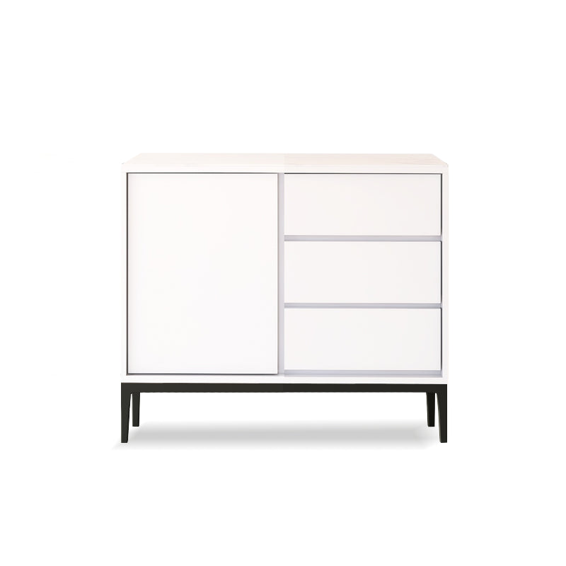 Sinterizzato Server Top Server Glam Sidetboard a buffet con porta e cassetto