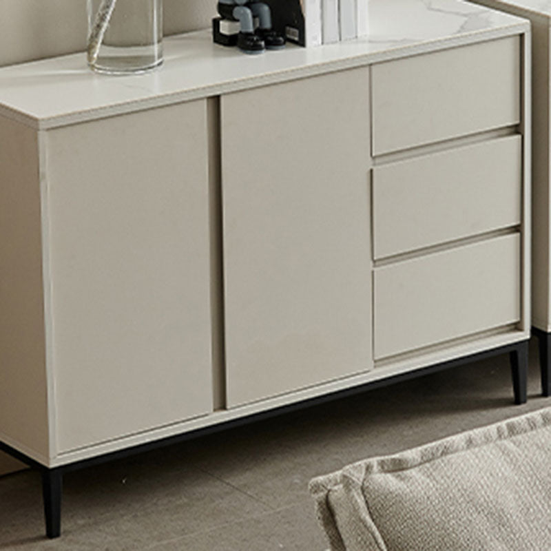 Sinterizzato Server Top Server Glam Sidetboard a buffet con porta e cassetto