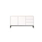 Sinterizzato Server Top Server Glam Sidetboard a buffet con porta e cassetto