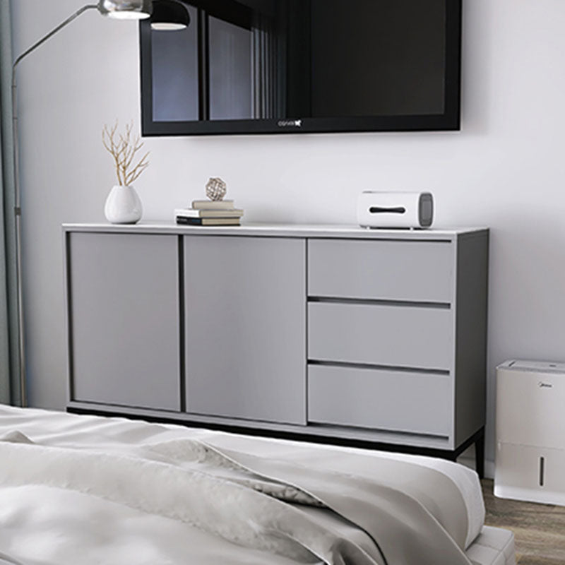 Sinterizzato Server Top Server Glam Sidetboard a buffet con porta e cassetto