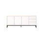 Sinterizzato Server Top Server Glam Sidetboard a buffet con porta e cassetto