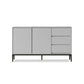 Sinterizzato Server Top Server Glam Sidetboard a buffet con porta e cassetto