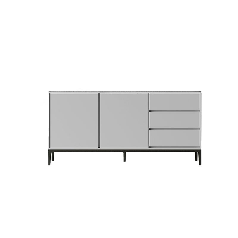 Sinterizzato Server Top Server Glam Sidetboard a buffet con porta e cassetto