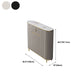 Server in pietra sinterizzato con top white glam con porta e cassetto