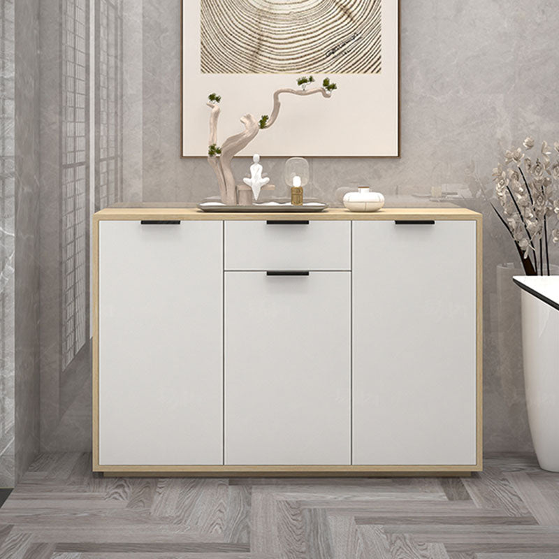Sideboard in legno ingegnerizzato per la parte contemporaneo bianco per sala da pranzo