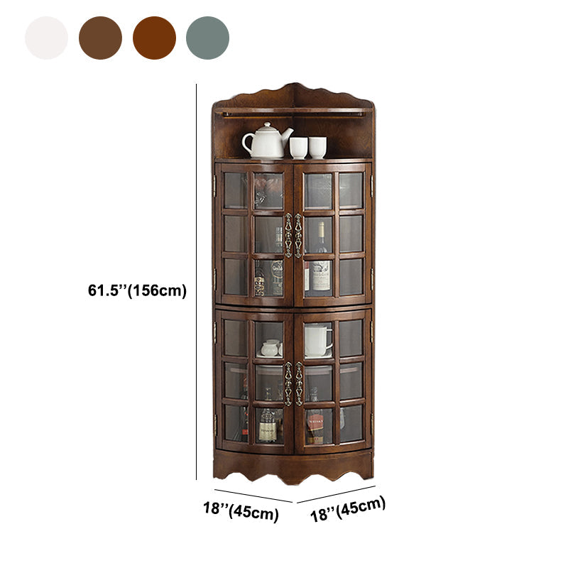 Contemporary Side Board Rubber Wood Door Sideboard for Dining Room Clearhalo 'buffet_sideboard' 'Buffets & Sideboards' 'furn' 'furn_buffet_sideboard' 'Furniture' 'Kitchen & Dining Furniture' 5619214