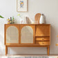 Cassetto della sideboard a buffet in legno e sideboard da pranzo a 2 porte