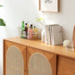 Cassetto della sideboard a buffet in legno e sideboard da pranzo a 2 porte