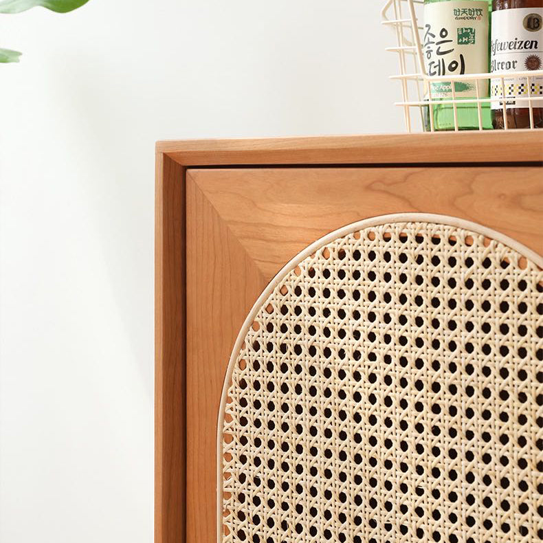 Cassetto della sideboard a buffet in legno e sideboard da pranzo a 2 porte