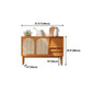 Cassetto della sideboard a buffet in legno e sideboard da pranzo a 2 porte