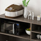 Server a buffet MDF moderno MDF a 1 porta 45.5 "H BUFFET per sala da pranzo