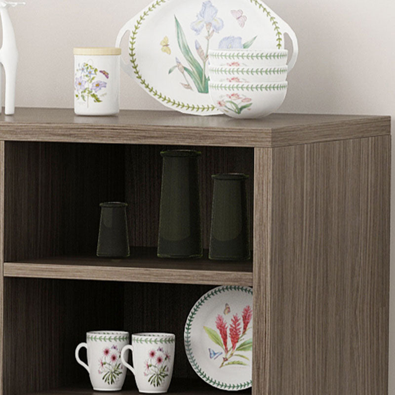 Server a buffet MDF moderno MDF a 1 porta 45.5 "H BUFFET per sala da pranzo