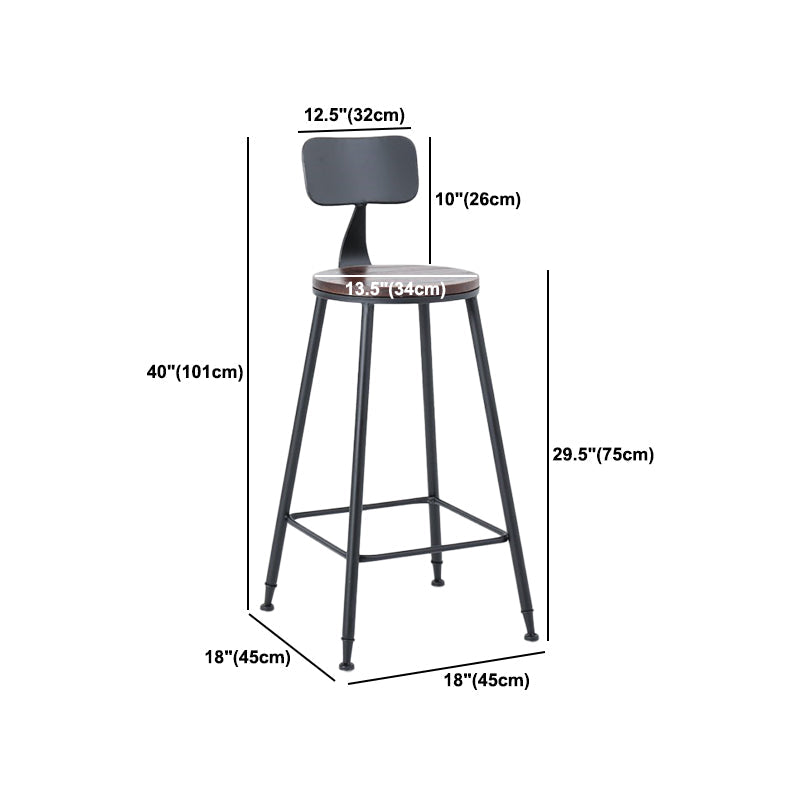 Industrial 1/3/4/5 Pieces Bar Table Set Square Pine Wood Counter Table with High Stools Clearhalo 'Bar Furniture' 'furn' 'furn_home_bar_bar_sets' 'Furniture' 'Home Bars & Bar Sets' 'home_bar_bar_sets' 'Kitchen & Dining Furniture' 5619720