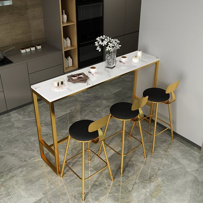 Glam 1/4/9 Piezas Mesa de mesa de barras de la barra con taburetes para tiendas de té de leche