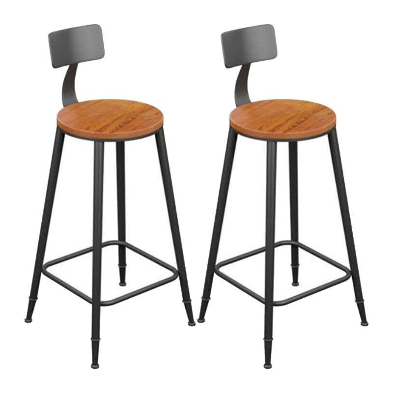 Ensemble de Table de bar rectangulaire industriel, 1/2/4/7 pièces, Table de comptoir en bois massif