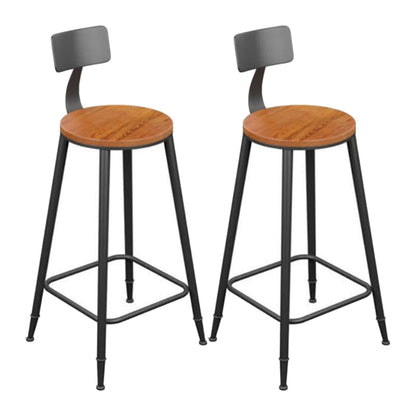 Ensemble de Table de bar rectangulaire industriel, 1/2/4/7 pièces, Table de comptoir en bois massif