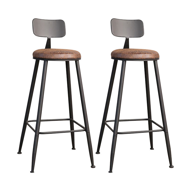 Ensemble de Table de bar rectangulaire industriel, 1/2/4/7 pièces, Table de comptoir en bois massif