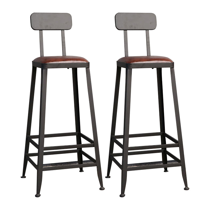 Ensemble de Table de bar rectangulaire industriel, 1/2/4/7 pièces, Table de comptoir en bois massif