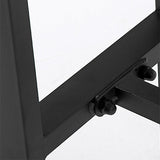 Industrial Rectangle Bar Table Set 1/5 Pieces Solid Wood Counter Table for Indoor