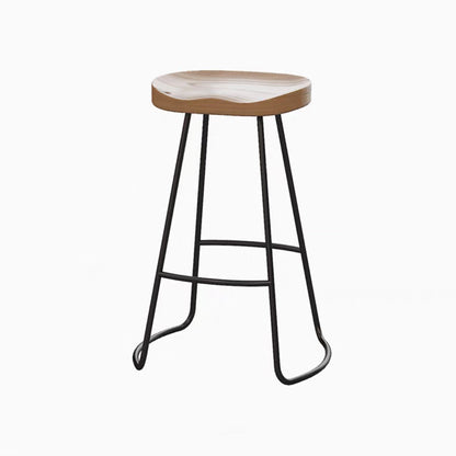 Lujoso juego de mesa de barra de madera maciza 1/4/5/9 piezas de mostrador con taburetes sin espalda