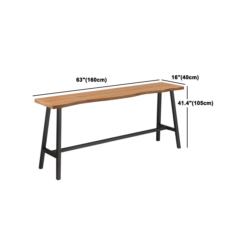 Lujoso juego de mesa de barra de madera maciza 1/4/5/9 piezas de mostrador con taburetes sin espalda