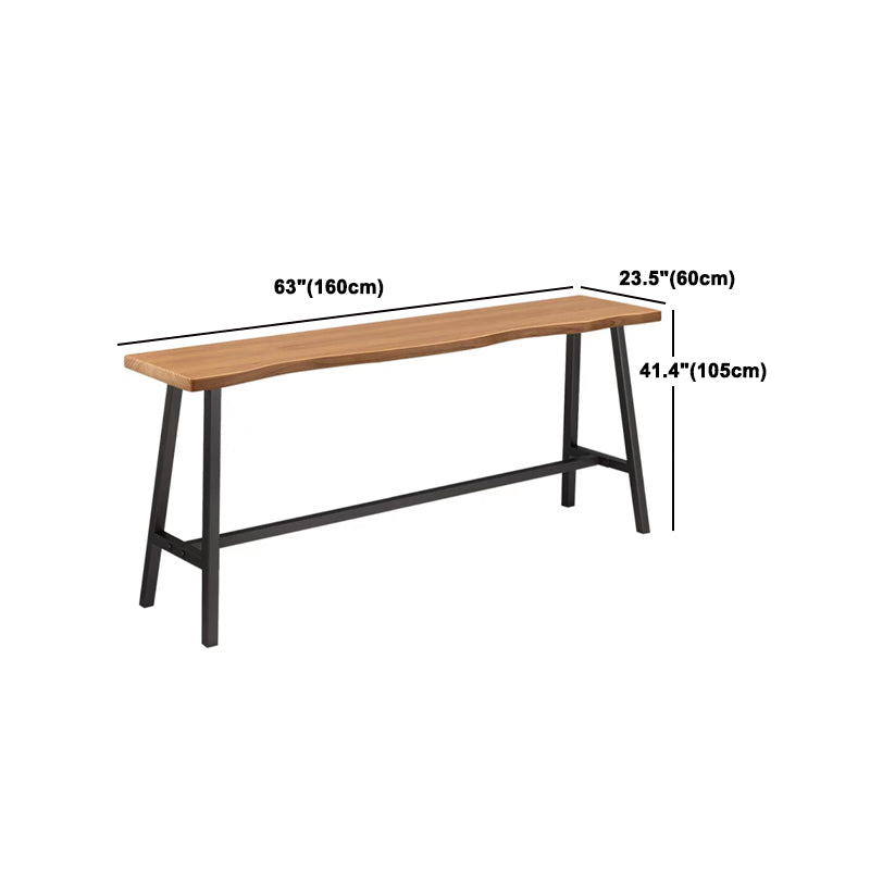 Lujoso juego de mesa de barra de madera maciza 1/4/5/9 piezas de mostrador con taburetes sin espalda