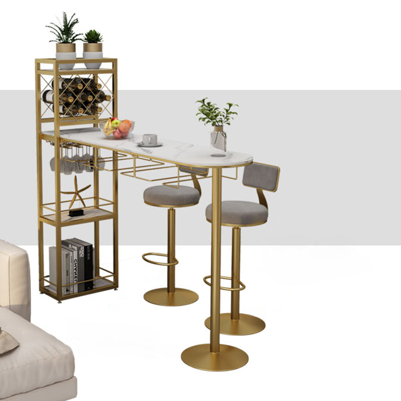 Moderna mesa de 1/3 piezas de la mesa de la mesa de la mesa con taburetes para la cocina