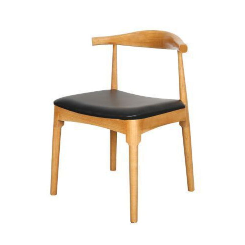 Modern 1/7 Pieces Dining Set Rectangle Pine Wood Dining Table for Dining Room Kitchen 1 Brown Chair Clearhalo 'Dining Room Sets' 'Dining Tables & Seating' 'dining_room_set' 'furn' 'furn_dining_room_set' 'Furniture' 'Kitchen & Dining Furniture' 5620206