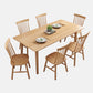Modern Rectangle 1/2/5/7 Pieces Dining Set Indoor Dining Furniture Clearhalo 'Dining Room Sets' 'Dining Tables & Seating' 'dining_room_set' 'furn' 'furn_dining_room_set' 'Furniture' 'Kitchen & Dining Furniture' 5620234