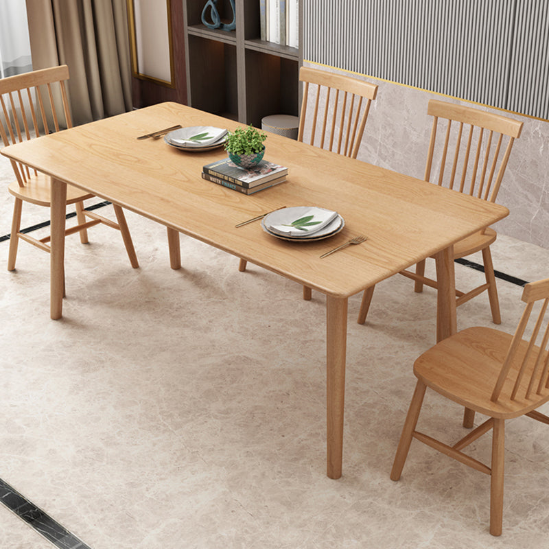 Modern Rectangle 1/2/5/7 Pieces Dining Set Indoor Dining Furniture Clearhalo 'Dining Room Sets' 'Dining Tables & Seating' 'dining_room_set' 'furn' 'furn_dining_room_set' 'Furniture' 'Kitchen & Dining Furniture' 5620239