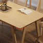 Modern 1/2/3/5/9 Pieces Dining Set Wood Dining Furniture Set in Natural Clearhalo 'Dining Room Sets' 'Dining Tables & Seating' 'dining_room_set' 'furn' 'furn_dining_room_set' 'Furniture' 'Kitchen & Dining Furniture' 5620286