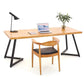 Industrial Natural Dining Set Rectangle 1/2/4/5/6/7 Pieces Dinette Set 2 Pieces: Table, 1 Chair Clearhalo 'Dining Room Sets' 'Dining Tables & Seating' 'dining_room_set' 'furn' 'furn_dining_room_set' 'Furniture' 'Kitchen & Dining Furniture' 5620302
