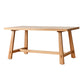 Modern 1/6 Pieces Dining Set Rectangle Pine Wood Dining Table for Dining Room kItchen