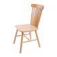 Contemporary Solid Wood Armless Chair Windsor Side Chair for Dining Room